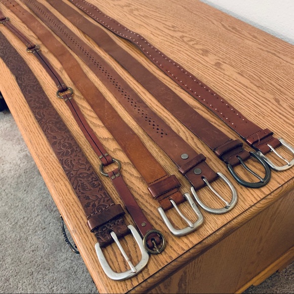 Lot of six (6) Abercrombie, Hollister, belts - Picture 3 of 7